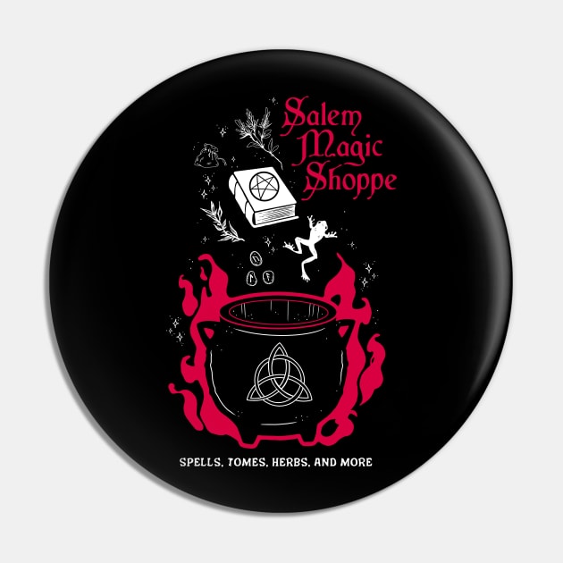 Salem Magic Shoppe Pin by Emily Collins