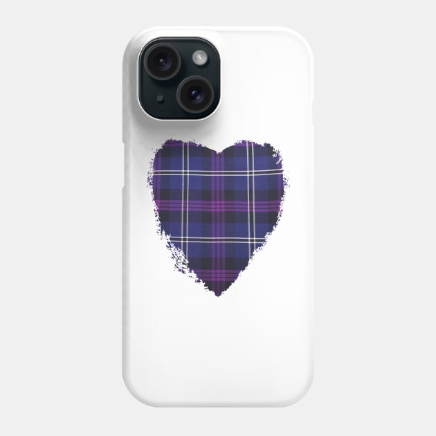 Heritage Tartan Heart Phone Case by the kilt