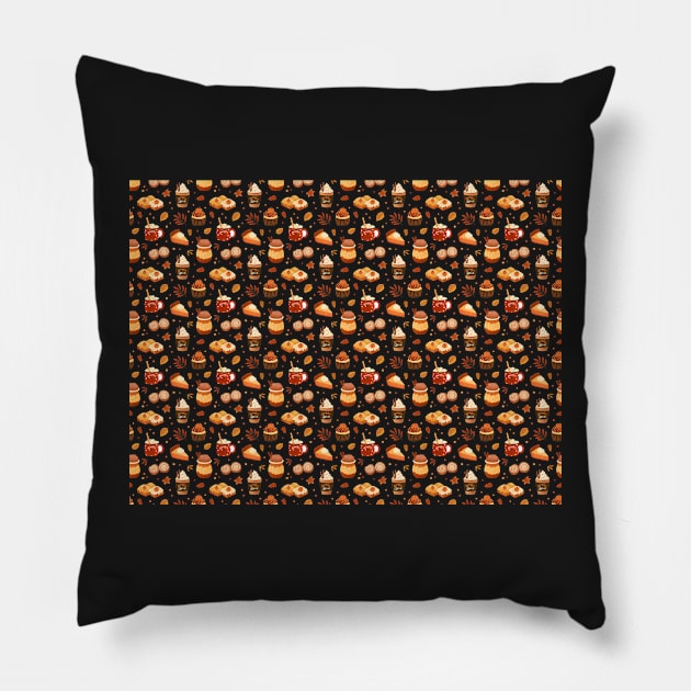 Fall pattern Pillow by Photomisak72