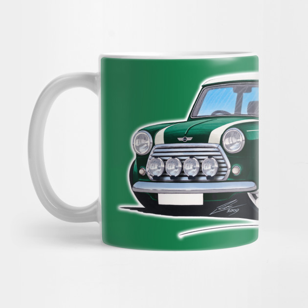 Rover Mini Cooper Sport British Racing Green - Mini Cooper - Mug ... Rover Mini Cooper Sport British Racing Green - Mini Cooper - Mug ...