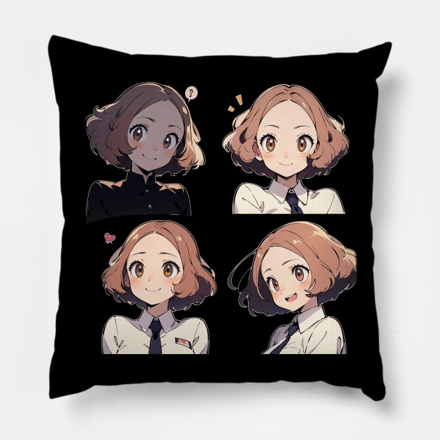 noir Pillow by PYXLE