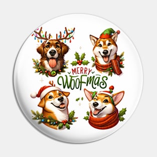 Tis The Woofmas Pin