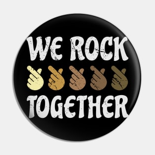 Love sign - We Rock Together Love Sign. ILY Pin