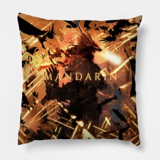 Mandarin warrior Pillow