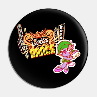 Gotta Dance Cat Pin