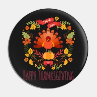 Happy Thanksgiving - Thank you Pin