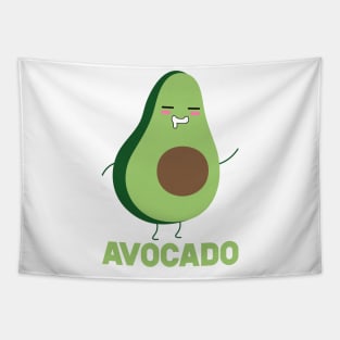 Avocado And Toast Matching Couple Tapestry