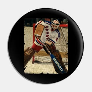 Eddie Mio - New York Rangers, 1981 Pin