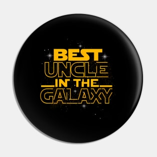 Best Uncle In The Galaxy Thankful For My Uncle Family Pin