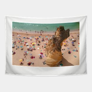 Albufeira beach Tapestry