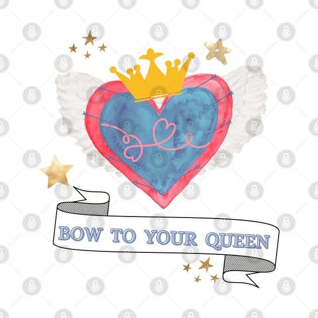 Bow to your queen by Once Upon a Find Couture 