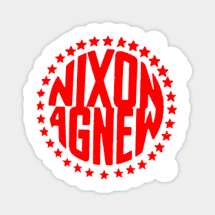 NIXON/AGNEW-3 Magnet