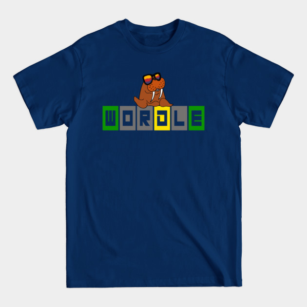Disover Funny Wordle Walrus Wordle Game Cartoon - Word Game - T-Shirt