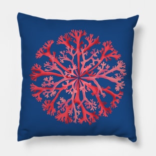 Coral rosette Pillow