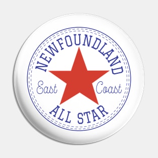 Newfoundland All Star || Newfoundland and Labrador || Gifts || Souvenirs || Clothing Pin