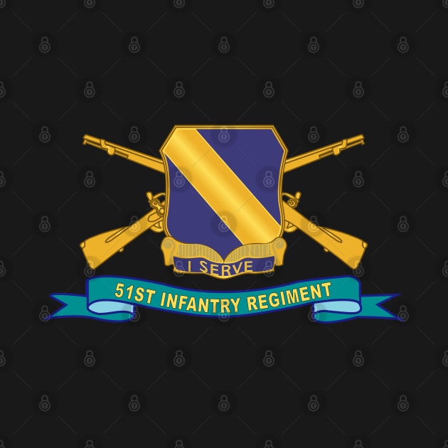 51st Infantry Regiment - DUI w Br - Ribbon X 300 by twix123844