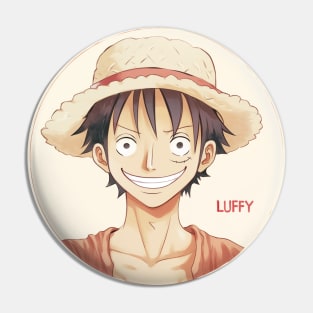 Luffy Straw Hat Pin