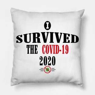 I Survived The Corona Virus 2020 Pillow