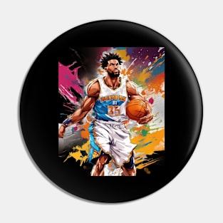 basketball drawing Pin