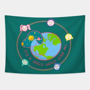 Dog Owner's World Tapestry