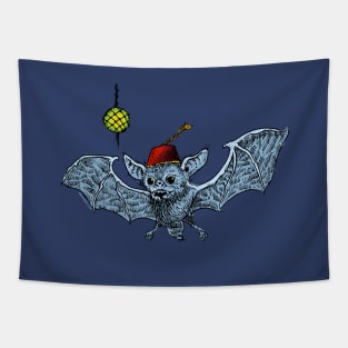 Fez Bat Tapestry