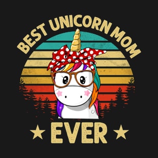 Best Unicorn Mom Ever T-Shirt