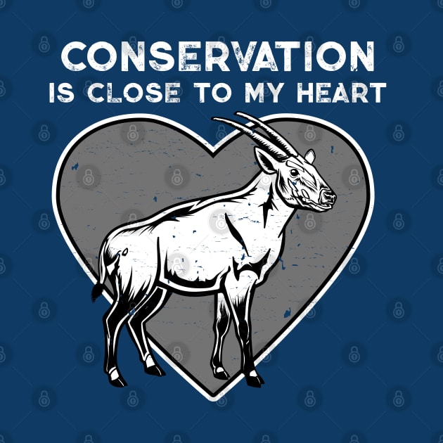 Saola Conservation Heart by Peppermint Narwhal