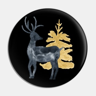 Christmas deer Pin