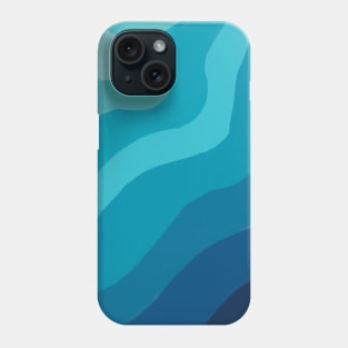 Ocean Blue Pattern Phone Case