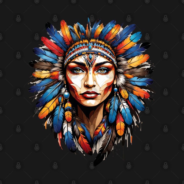 Native American Girl by KeopsMurat