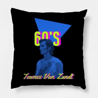 Retro Van Zandt Pillow