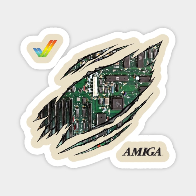 Amiga 34 years Magnet by WkDesign