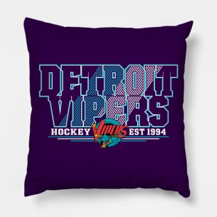 Detroit Vipers 1994 Pillow