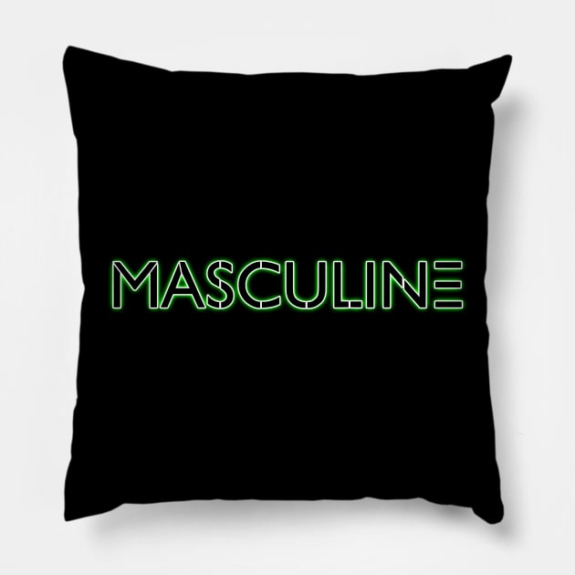 Masculine Pillow by BoonieDunes