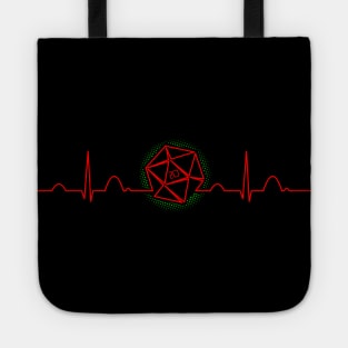 Heartbeat D20 Tote