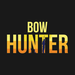 Bow Hunter Whitetail Deer Orange Hunting T-Shirt