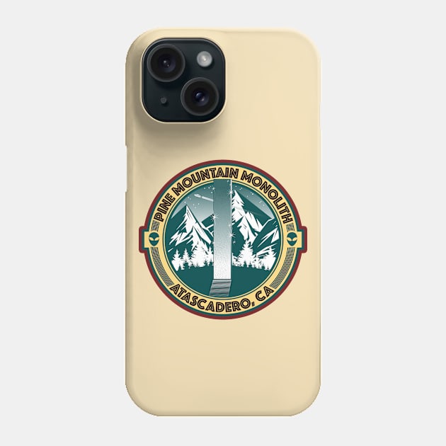 Pine Mountain Monolith Phone Case by PalmGallery