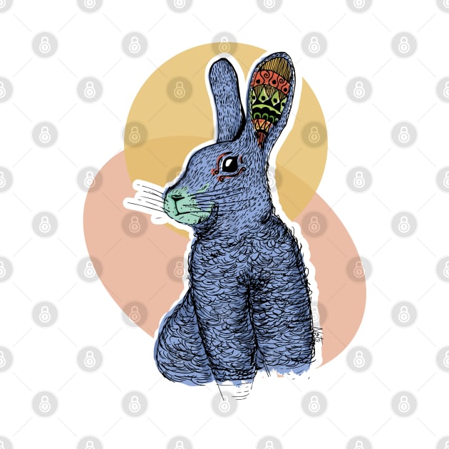 Lucky Bunny illustration by Nat__ur