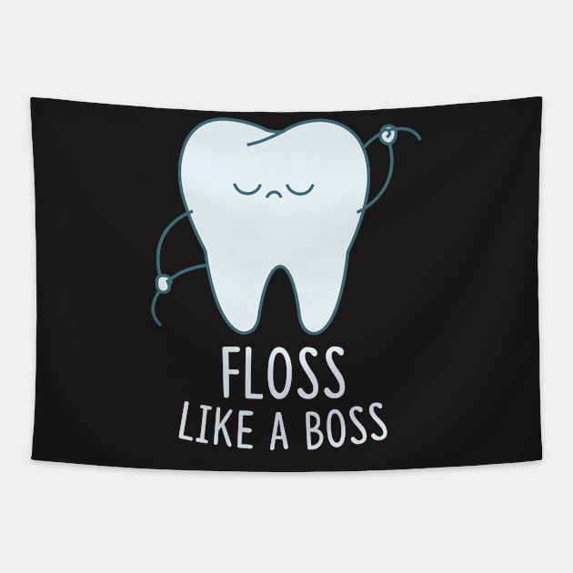 Floss Like A Boss Tapestry by redbarron