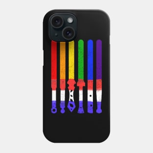 LGBT Gift LGBTQ Gift-LGBT Flag-DressedForDuty Phone Case