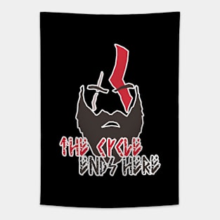God of War - Kratos - The Cycle Ends Here #3 Tapestry