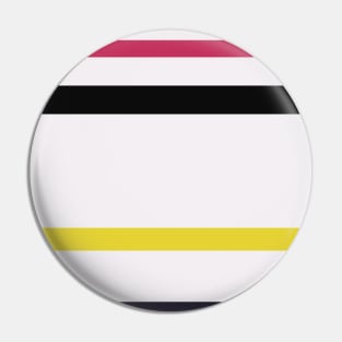 A tremendous arrangement of Very Light Pink, Raisin Black, Smoky Black, Dingy Dungeon and Sandstorm stripes. Pin