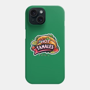 Mexican food lover colorful hot tamales Phone Case