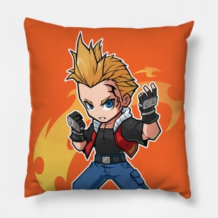 Zell Dincht Chibi FF8 Fanart Pillow