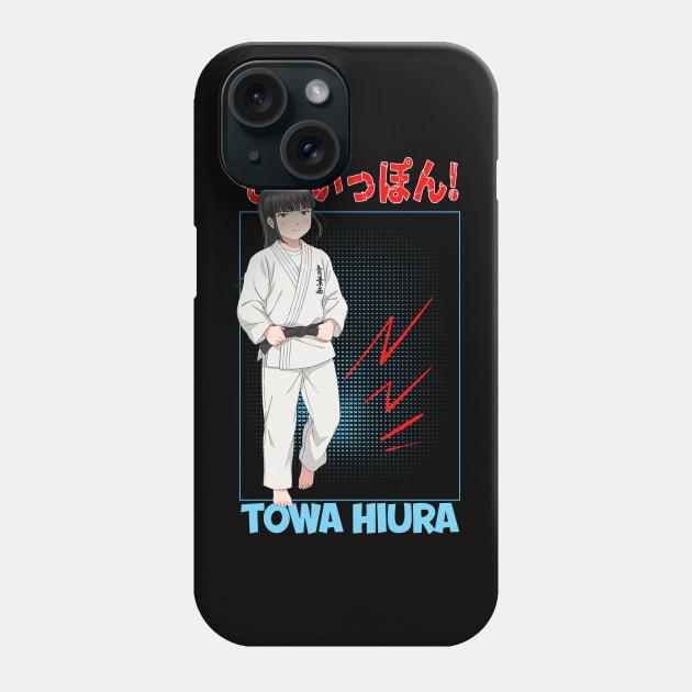 Ippon Again! judoka Anime TOWA HIURA Phone Case by AssoDesign