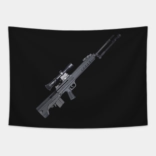 QBU 88 Sniper Rifle Tapestry