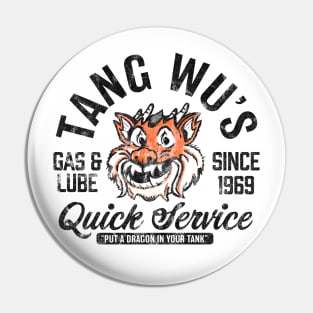 Tang Wu's Gas and Lube - Biker Style (Multicolor - Worn) Pin