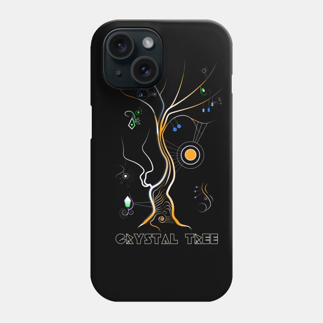 Crystal Tree Phone Case by Creative Avenue