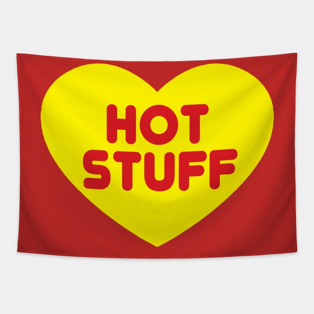 Hot Stuff Heart Candy Tapestry by PhillipEllering