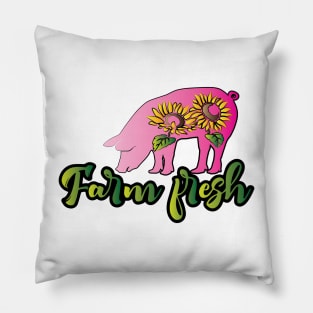 Farm Fresh Pig Pillow